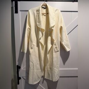 Love Cream Open Front Cardigan